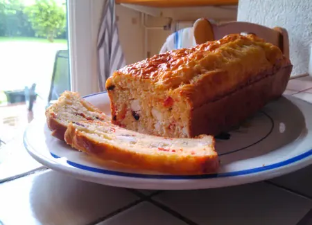 Cake salé 3 couleurs