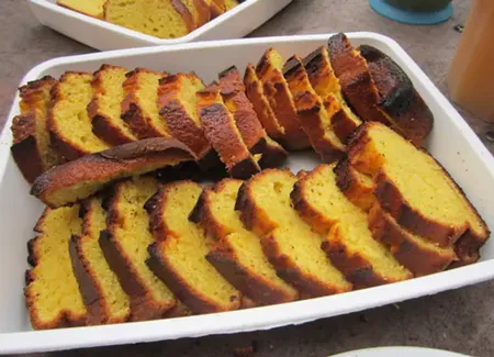 Gâteau au yaourt parfumé à l'orange