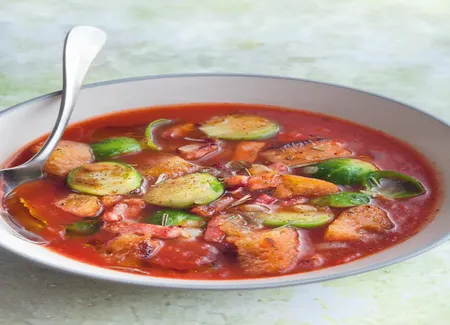 Soupe au choux de bruxelles