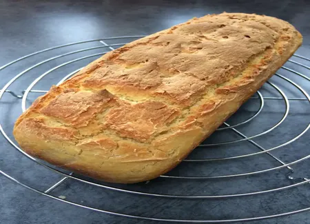 Pain à la farine de maïs