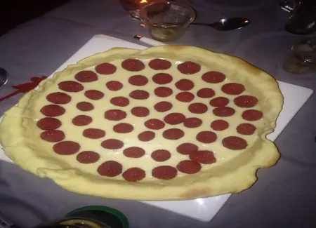 Tarte aux framboises et ganache au chocolat blanc