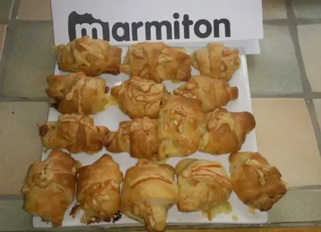 Mini croissants à la noix de pétoncle