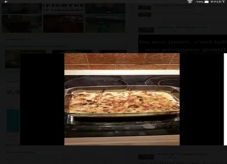 Gratin de complet au chou-fleur