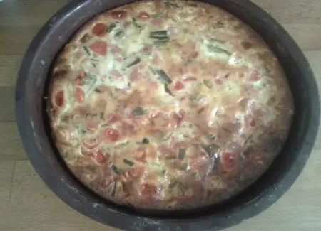 Clafoutis salé et léger !
