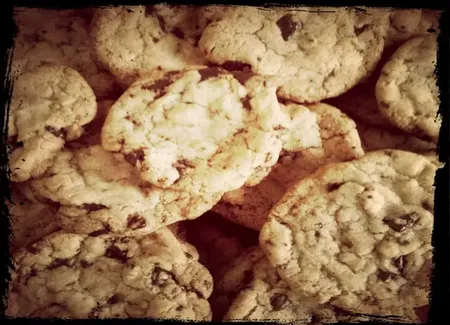Véritables cookies américains