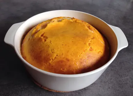 Gâteau de potiron à la semoule