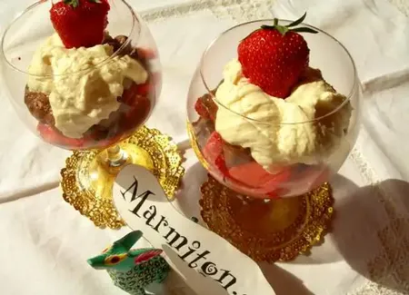 Délice aux fraises facile
