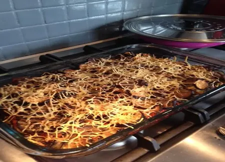 Millefeuille d'aubergines