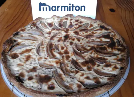 Tarte poires et chocolat