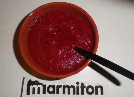 Soupe de betteraves rouges