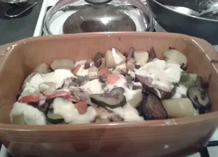 Gratin de legumes rapide facile