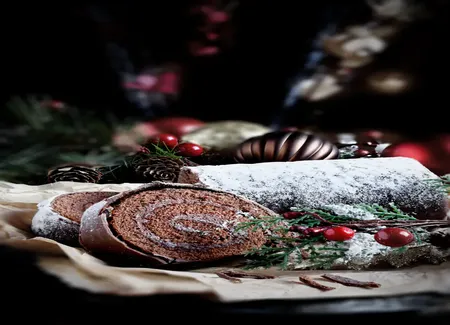 Bûche au chocolat facile