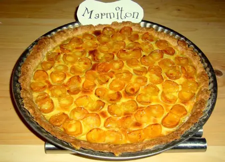 Tarte amandine aux mirabelles rapide