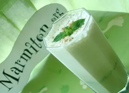 Smoothie à la menthe