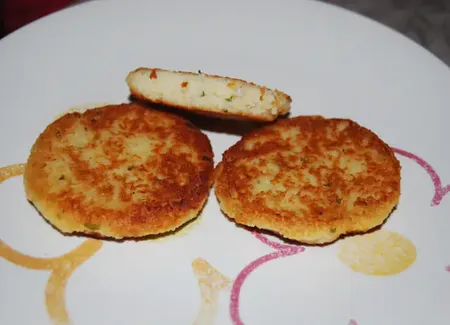 Galette de riz au fromage