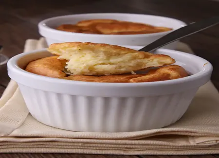 Soufflé au gruyère et à la muscade