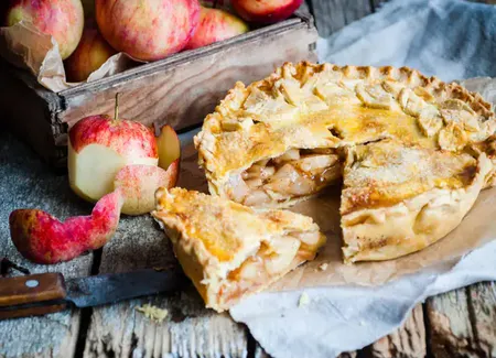 Apple pie légère