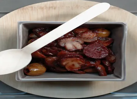 Champignons de paris sauce méridionale