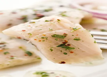 Poisson au lait de coco et aux poivrons