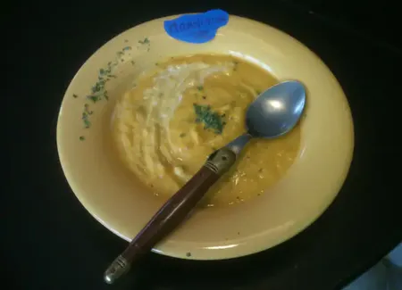 Velouté de courge princesse