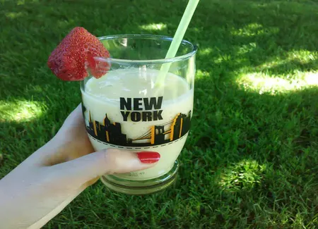 Smoothie banane mangue