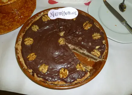 Tarte aux noix et aux amandes