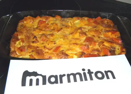 Gratin de potimarron au parmesan