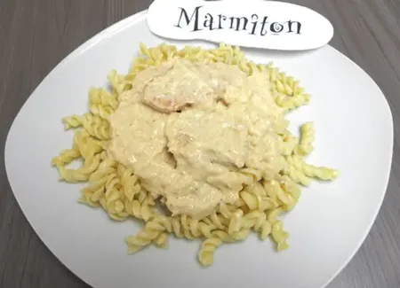 Escalopes de poulets à la crème de gruyère