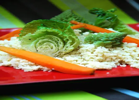Couscous végétarien (couscoussier)