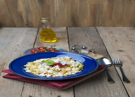 Salade de pâtes au chèvre
