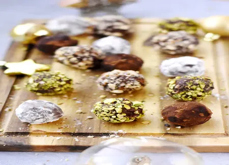 Truffes au chocolat un peu folles