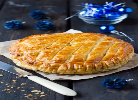 Galette des rois à la carotte