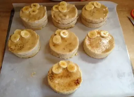 Bavarois à la banane