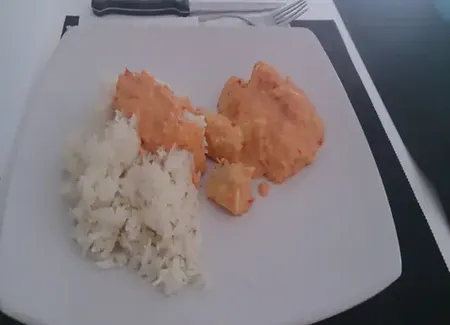 Poulet poivron coco
