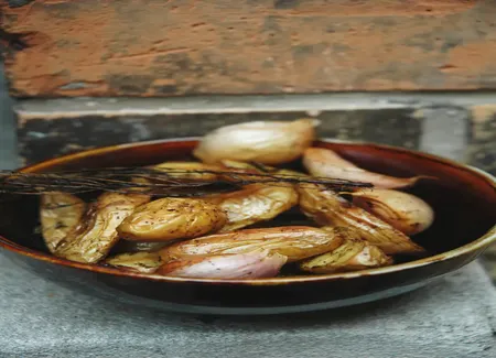 Pommes de terre nouvelles à la coriandre