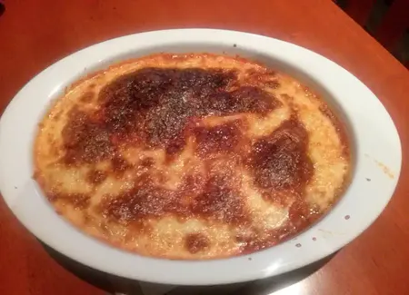 Gratin de céleris à la sauce tomate
