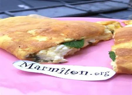 Omelette au brocciu (corse)