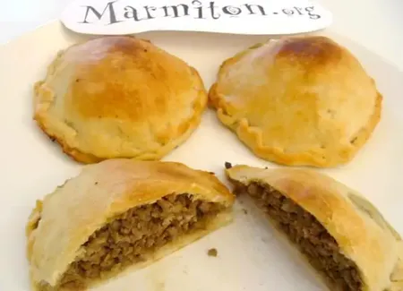 Chaussons de viande au curry