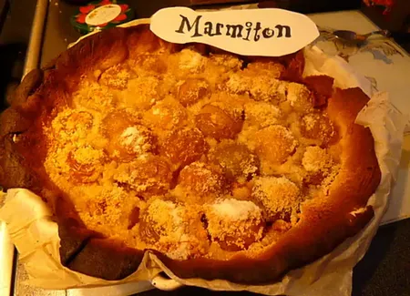 Tarte aux prunes à ma façon