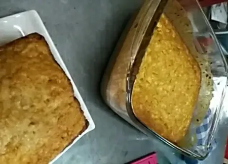 Gâteau sans oeufs aux pommes