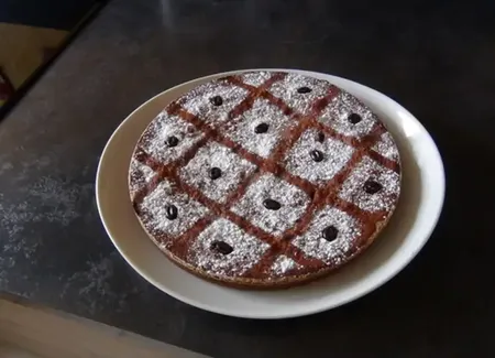 Fondant au chocolat et aux amandes