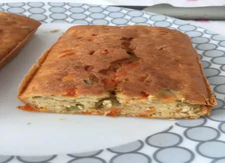 Cake au thon et carottes parfumé au cumin