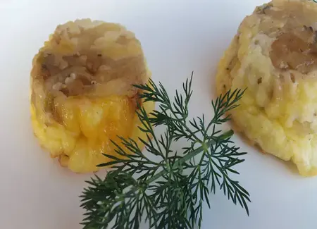 Clafoutis de fenouils au chèvre