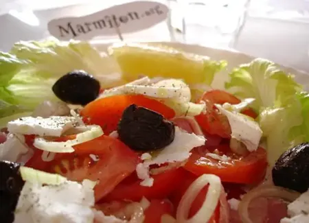 Salade de tomate et feta