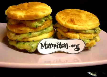 Mille feuilles de courgettes tape à l'oeil