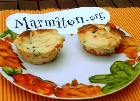 Flan de julienne de légumes
