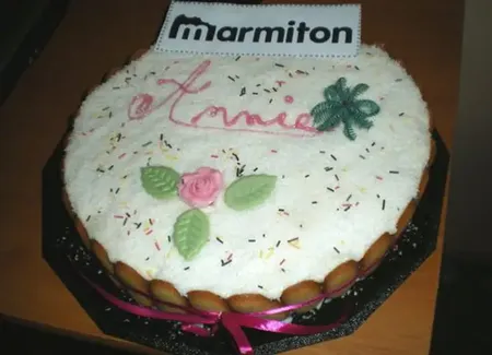 Véritable mont blanc à la noix de coco