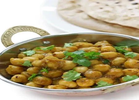 Curry de pois chiches au lait de coco