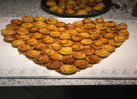 Choux à la crème vanille et chocolat