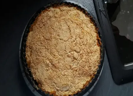 Crumble tomates bacon et chèvre